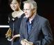 Sophie Marceau et Christophe Lambert lors de la cérémonie d'ouverture du festival du film Molodist à Kiev en Ukraine le 23 octobre 2010