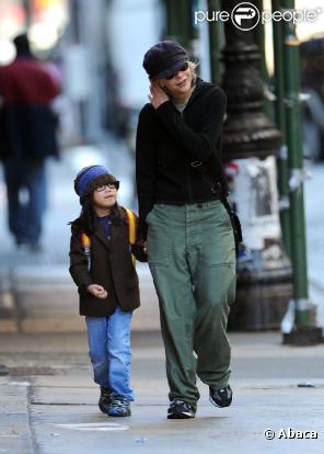 Meg Ryan et sa fille Daisy True (le 26 octobre 2010 à NYC)