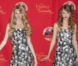 Taylor Swift assiste à la présentation de sa statue de cire, au musée Madame Tussauds à New York, mercredi 27 octobre.
