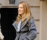Blake Lively sur le tournage de Gossip Girl à New York le 1er novembre 2010.