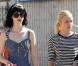Kate Bosworth et Krysten Ritter en plein tournage de BFF &amp; Baby, à Los Angeles, le 1er novembre 2010