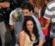 Robert Pattinson et Kristen Stewart sur le tournage de Twilight chapitre 4 : Breaking Dawn à Rio de Janeiro au Brésil le 7 novembre 2010
