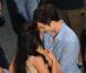 Robert Pattinson et Kristen Stewart sur le tournage de Twilight chapitre 4 : Breaking Dawn à Rio de Janeiro au Brésil le 7 novembre 2010