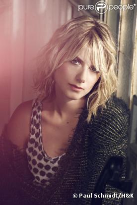 Mélanie Laurent, marraine des illuminations des Champs-Elysées 2010-2011