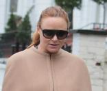Stella McCartney enceinte à Londres le 18 novembre 2010.