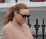 Stella McCartney enceinte à Londres le 18 novembre 2010.
