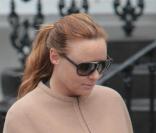 Stella McCartney enceinte à Londres le 18 novembre 2010.