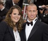 Laure Manaudou et Frédérick Bousquet, festival de Cannes, 2010<br />