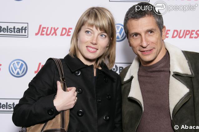 Nagui et sa compagne Mélanie Page