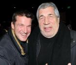 Benjamin et Jean-Pierre Castaldi au Cercle Cadet, à Paris, le 22 novembre 2010.