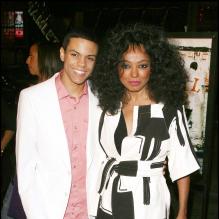 Diana Ross et son fils Evan, Los Angeles, mars 2006