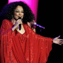 Diana Ross sur la scène du Seminole Hard Rock Hotel &amp; Casino de Los Angeles, le 21 novembre 2010