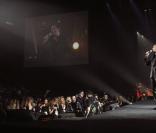 Dany Brillant en plein concert