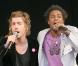 Tigane au côté de Julien Doré le 21 juin 2007
