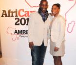Passi et Maureen Nisima lors du gala AfriCAN le 29 novembre 2010 à Paris