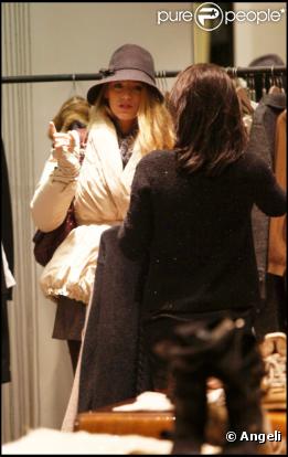 Blake Lively à Paris, le 3 décembre 2010.