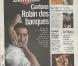 Eric Cantona en couverture de Libération