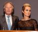 Georges Delettrez et Laeticia Hallyday lors de la vente aux enchères des Frimousses le 7 décembre dans l'Hôtel des Ventes Drouot Montaigne à Paris