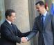 Nicolas Sarkozy reçoit le président de la République arabe syrienne, Bachar el-Assad, à l'Elysée. Le 9/12/2010
