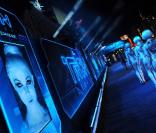 L'avant-première hollywoodienne de  Tron Legacy , qui s'est tenue au El Capitan Theatre, à Los Angeles, le 11 décembre 2010.