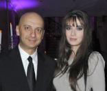 Xavier de Fontenay et Sarah Barzyk (Miss Paris 2008) lors de la 34e cérémonie des Best Awards le 13 décembre 2010 au salon Hoche à Paris