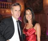 Bernard de la Villardière et Karine Lima lors de la 34e cérémonie des Best Awards au salon Hoche à Paris le 13 décembre 2010