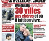 France Soir, la Une du 15 décembre 2010.