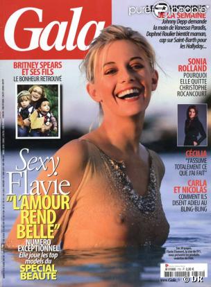 Flavie Flament nue dans Gala...ou presque !