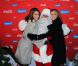 Laury Thilleman et Sylvie Tellier à la soirée du Train de Noël le 15 décembre 2010