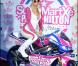 Paris Hilton, sous contrat publicitaire avec By Queroseno Racing, présentait ce vendredi 17 décembre à Madrid un nouveau modèle qui participera au Moto Grand Prix World Championship.