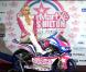 Paris Hilton, sous contrat publicitaire avec By Queroseno Racing, présentait ce vendredi 17 décembre à Madrid un nouveau modèle qui participera au Moto Grand Prix World Championship.
