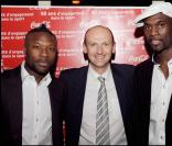 William Gallas, Christian Polge, Pascal Gentil