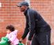 Heidi Klum, Seal et leurs enfants dans un parc de Beverly Hills le 26 décembre 2010 