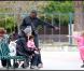  Heidi Klum, Seal et leurs enfants dans un parc de Beverly Hills le 26 décembre 2010 
