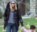  Heidi Klum, Seal et leurs enfants dans un parc de Beverly Hills le 26 décembre 2010 : Heidi Klum et l'adorable petite Lou, 1 an et trois mois 