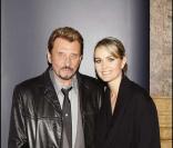Johnny Hallyday et sa femme Laeticia 
