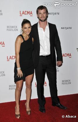 Chris Hemsworth et Elsa Pataky en septembre 2010 à Los Angeles