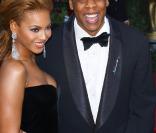 Beyoncé et Jay-Z lors de la cérémonie des Oscars  en 2005 