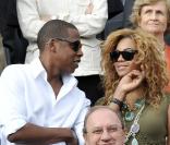 Beyoncé et Jay-Z en juin 2010 lors de la finale de Roland-Garros 
