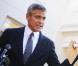 George Clooney lors d'une conférence de presse après une rencontre avec le président Barack Obama sur le Soudan en octobre 2010 