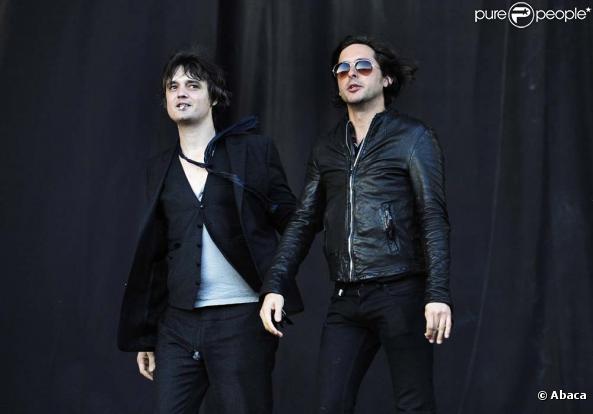 Carl Barât et Pete Doherty reforment The Libertines au Leeds Festival, le 27 août 2010