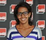 Audrey Pulvar, conférence de presse de rentrée de Radio France, Paris, août 2010