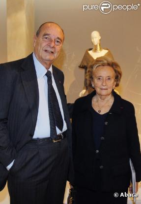 Jacques et Bernadette Chirac
