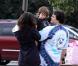 Jack Black et ses deux fils Thomas et Samuel (8 janvier 2011 à Studio City)