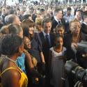 Carla et Nicolas Sarkozy : Leur bain de foule aux Antilles !