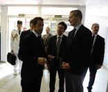 Nicolas Sarkozy en visite officielle en Guadeloupe le 8 janvier 2011