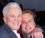 Kirk et Michael Douglas, Los Angeles, avril 2003 