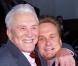 Kirk et Michael Douglas, Los Angeles, avril 2003