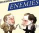 Version américaine du livre Ennemis Publics , de BHL et Michel Houellebecq qui vient de sortir aux Etats-Unis