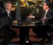 Bernard-Henri Lévy sur le plateau de Stephen Corbet pour The Corbet Report , le 12 janvier 2011